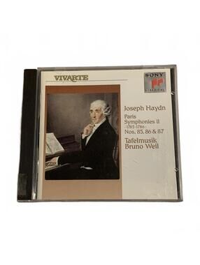Haydn Paris Symphonies II Nos. 85 86 87 Tafelmusik Bruno Weil CD